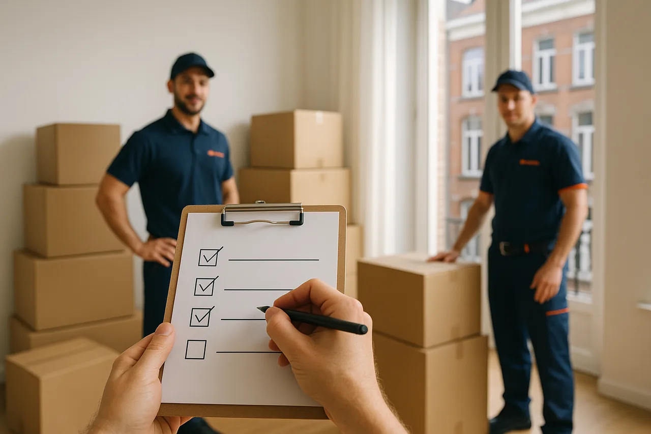 Checklist de déménagement à Bruxelles : organisation et préparation des cartons