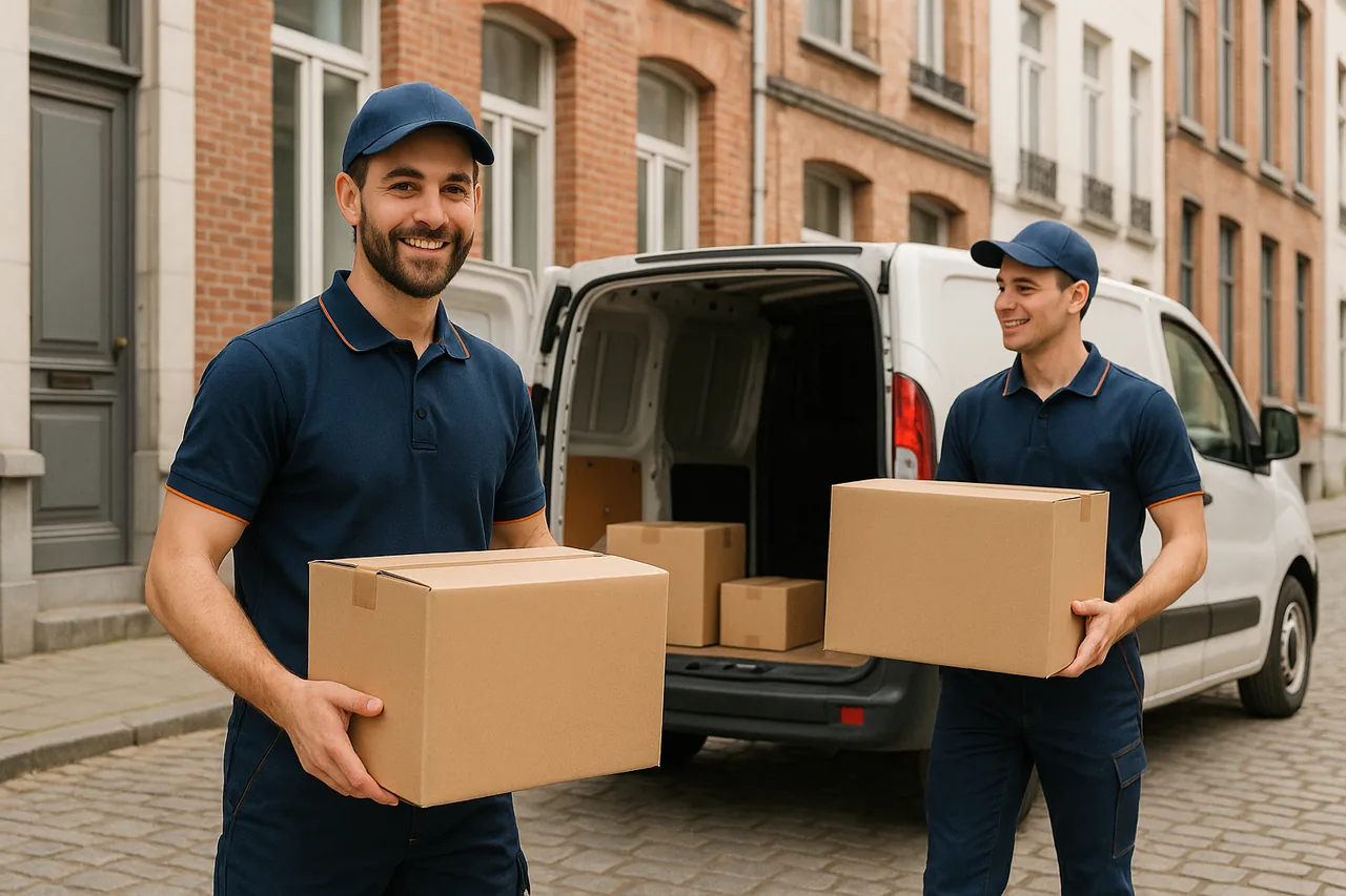 Déménagement pas cher à Bruxelles : déménageurs et petit camion économique