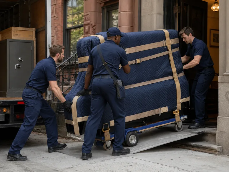 Transport de piano, coffre-fort et objets lourds